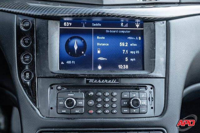 2017 Maserati GranTurismo MC