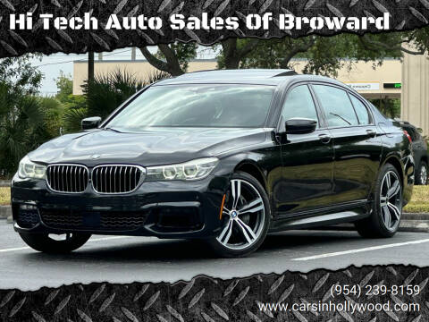 2016 BMW 7 Series for sale at Hi Tech Auto Sales Of Broward in Hollywood FL