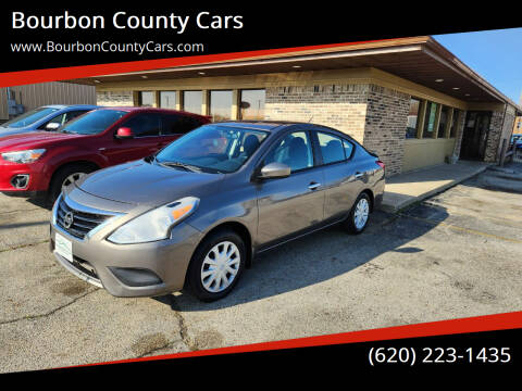 2015 Nissan Versa for sale at Bourbon County Cars in Fort Scott KS