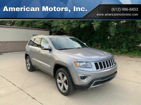 2014 Jeep Grand Cherokee for sale at American Motors, Inc. in Farmington MN