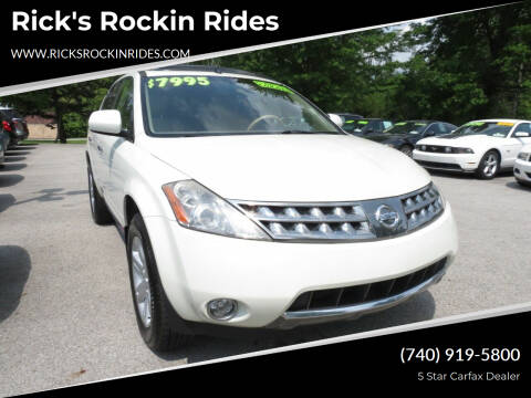 2006 Nissan Murano for sale at Rick's Rockin Rides in Reynoldsburg OH