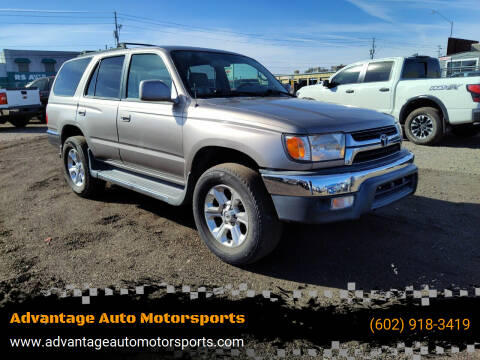 2002 Toyota 4Runner for sale at Advantage Auto Motorsports in Phoenix AZ