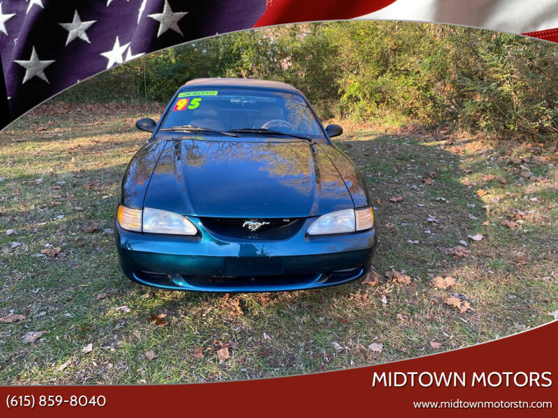 1995 Ford Mustang for sale at Midtown Motors in Greenbrier TN