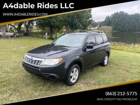2010 Subaru Forester for sale at A4dable Rides LLC in Haines City FL