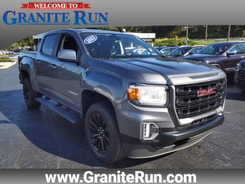 2021 GMC Canyon for sale at GRANITE RUN PRE OWNED CAR AND TRUCK OUTLET in Media PA