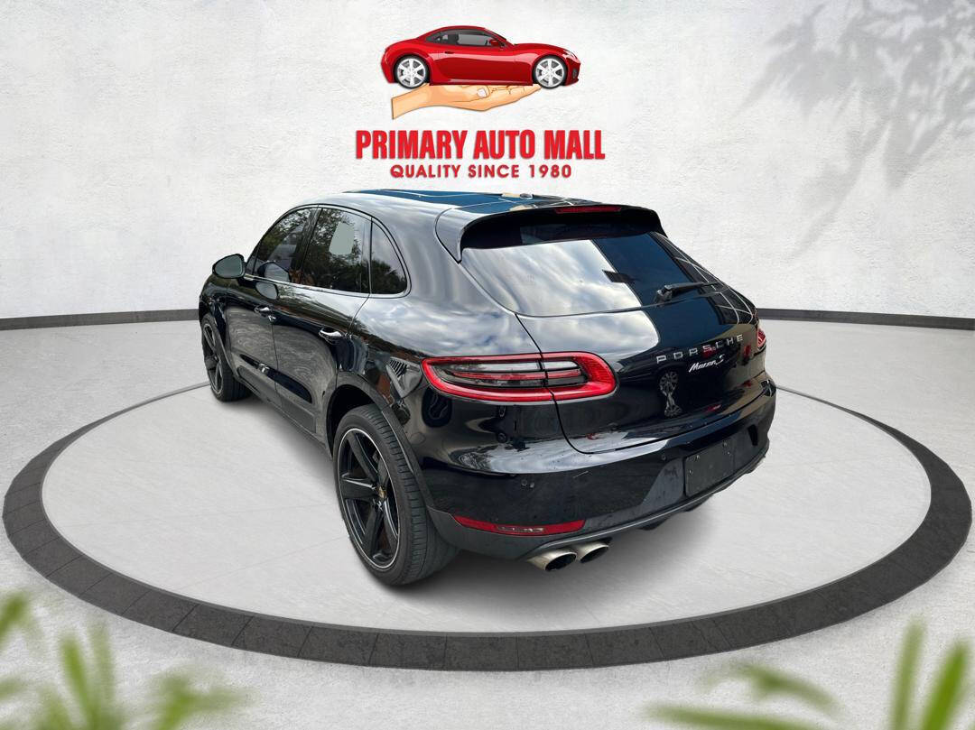 2015 Porsche Macan for sale at Primary Auto Mall in Fort Myers, FL