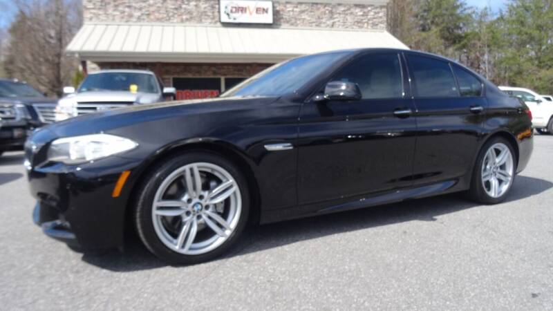 2013 BMW 5 Series for sale at Driven Pre-Owned in Lenoir NC