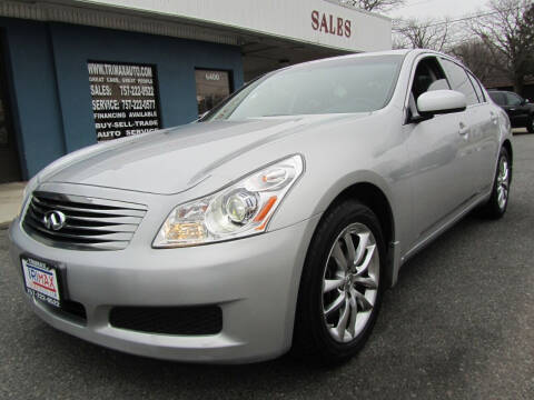 2008 Infiniti G35 for sale at Trimax Auto Group in Norfolk VA