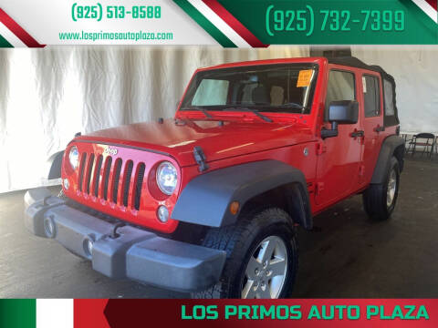 2018 Jeep Wrangler JK Unlimited for sale at Los Primos Auto Plaza in Brentwood CA