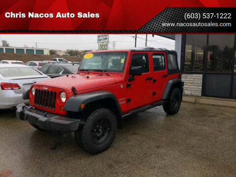 2010 Jeep Wrangler Unlimited for sale at Chris Nacos Auto Sales in Derry NH