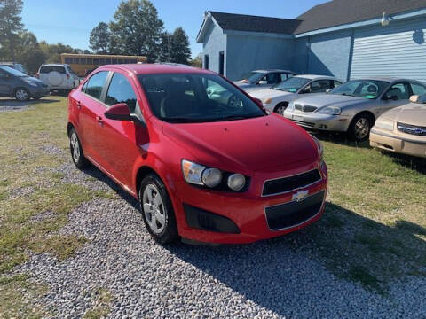 2015 Chevrolet Sonic for sale at RJ Cars & Trucks LLC in Clayton NC