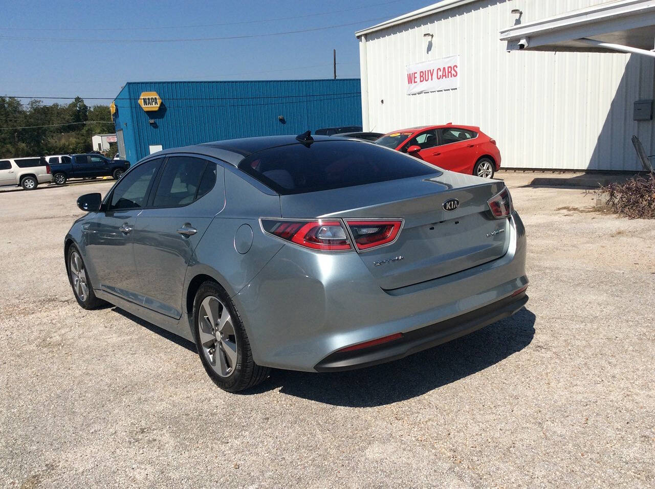 2014 Kia Optima Hybrid for sale at SPRINGTIME MOTORS in Huntsville, TX