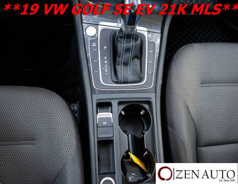 2019 Volkswagen e-Golf SE