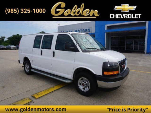 2022 GMC Savana for sale at GOLDEN MOTORS in Cut Off LA