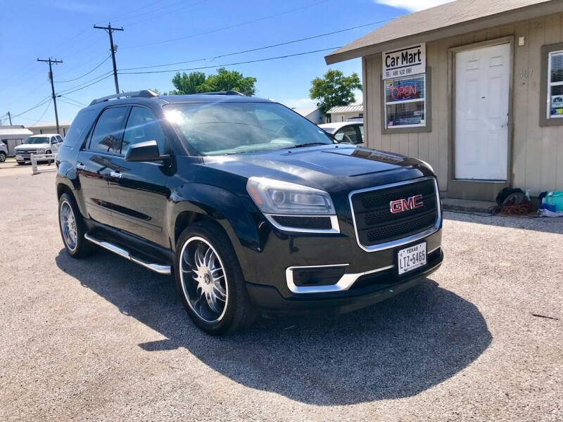 2013 GMC Acadia for sale at WB Motors in Lewisville TX