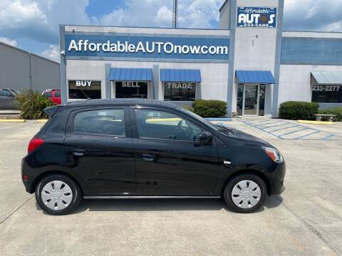 2015 Mitsubishi Mirage for sale at Affordable Autos in Houma LA