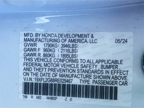 2024 Honda Civic Sport