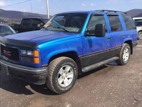 1999 GMC Yukon for sale at Troy's Auto Sales in Dornsife PA