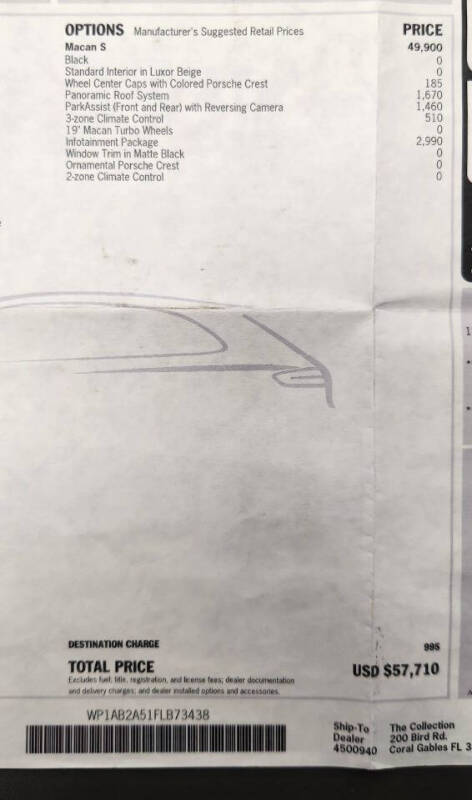 2015 Porsche Macan S