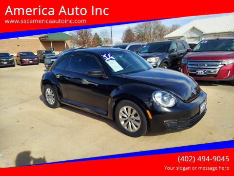 2014 Volkswagen Beetle for sale at America Auto Inc in South Sioux City NE