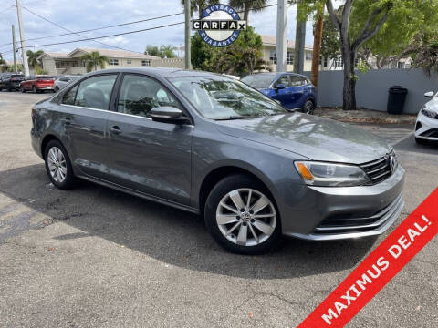 2016 Volkswagen Jetta for sale at PHIL SMITH AUTOMOTIVE GROUP - Phil Smith Kia in Lighthouse Point FL