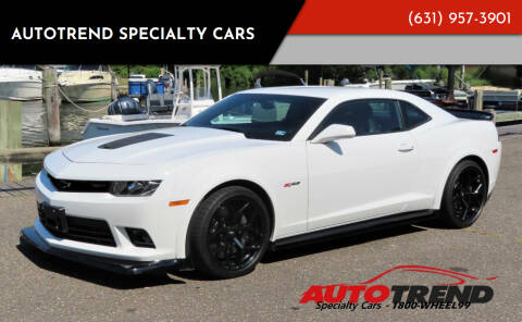 2015 Chevrolet Camaro for sale at Autotrend Specialty Cars in Lindenhurst NY