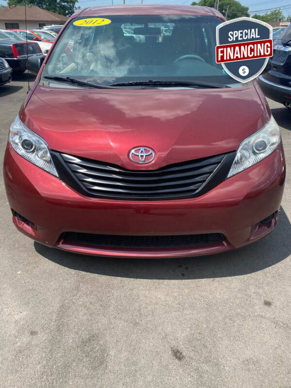 2012 Toyota Sienna for sale at Right Choice Automotive in Rochester NY