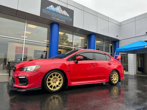 2017 Subaru WRX for sale at Rocky Mountain Motors LTD in Englewood CO