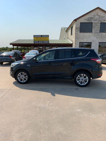 2017 Ford Escape for sale at Drivers Choice in Bonham TX