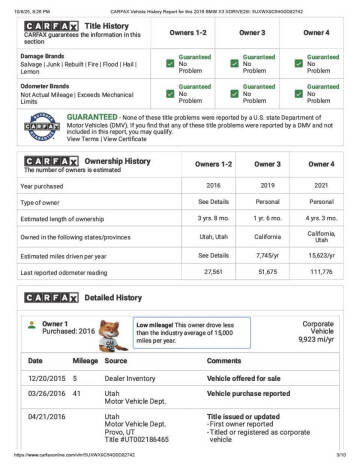 2016 BMW X3 xDrive28i
