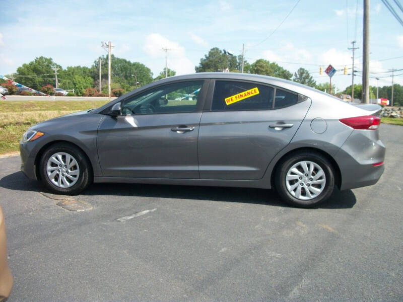 2018 Hyundai Elantra for sale at Lentz's Auto Sales in Albemarle NC