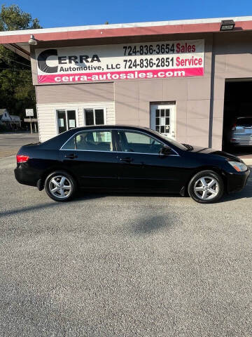 2005 Honda Accord for sale at Cerra Automotive LLC in Greensburg PA