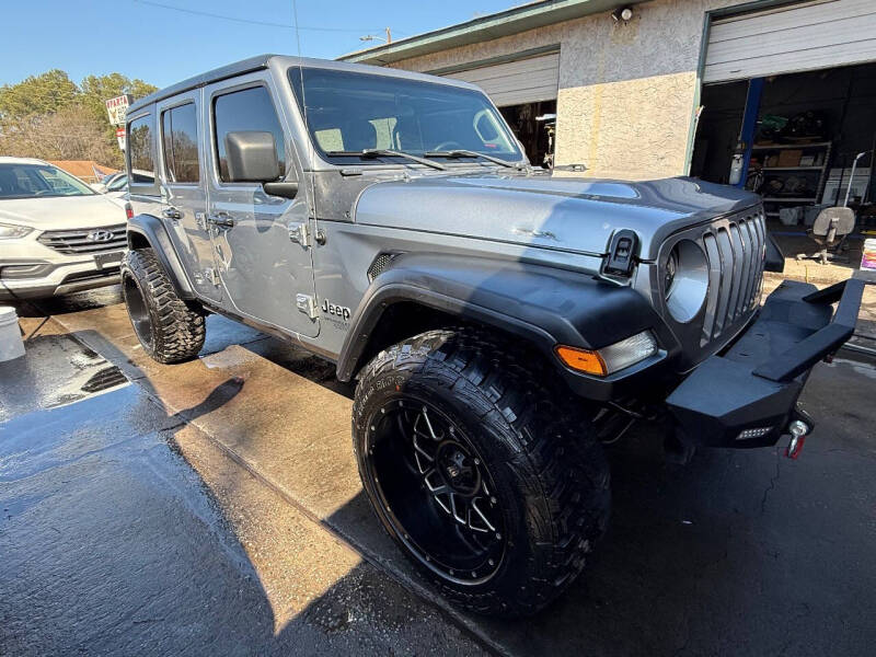 2019 Jeep Wrangler Unlimited for sale at Sparta Auto Sales in Jonesboro GA