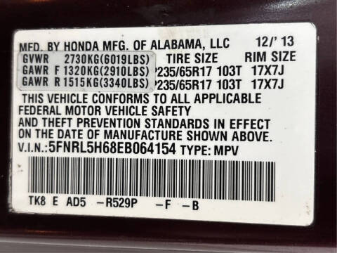 2014 Honda Odyssey