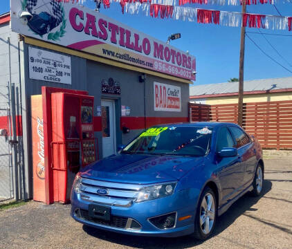 2010 Ford Fusion for sale at CASTILLO MOTORS in Weslaco TX