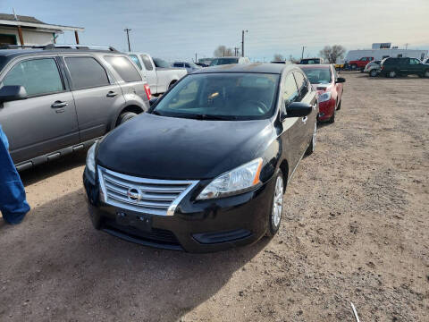 2015 Nissan Sentra for sale at PYRAMID MOTORS - Fountain Lot in Fountain CO