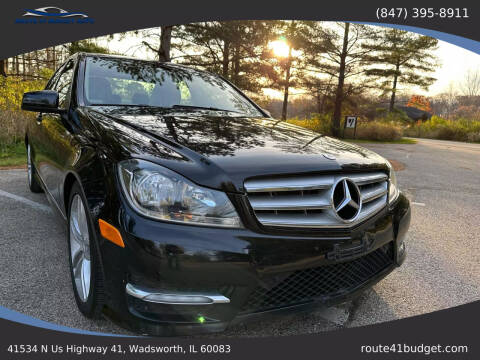 2013 Mercedes-Benz C-Class for sale at Route 41 Budget Auto in Wadsworth IL