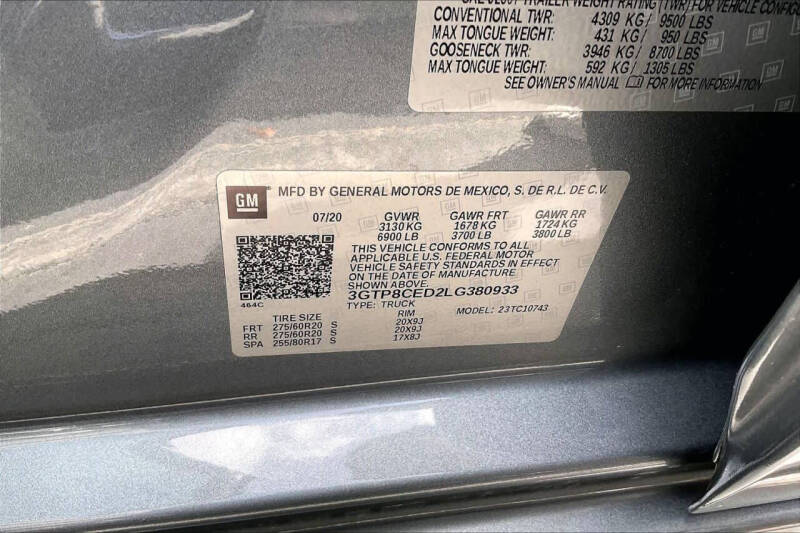 2020 GMC Sierra 1500
