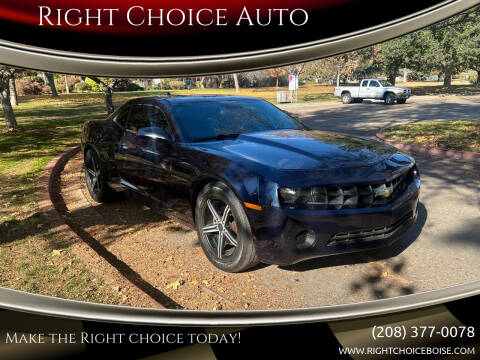 2012 Chevrolet Camaro for sale at Right Choice Auto in Boise ID