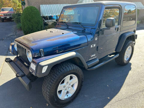 2005 Jeep Wrangler for sale at Depot Auto Sales Inc in Palmer MA