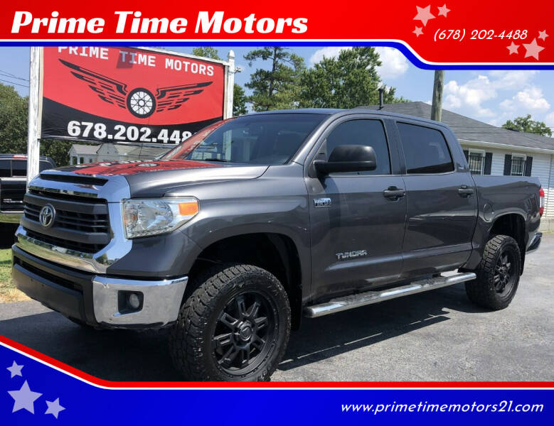 2014 Toyota Tundra for sale at Prime Time Motors in Marietta GA