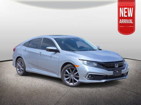 2021 Honda Civic for sale at Auto Center of Columbus in Columbus OH