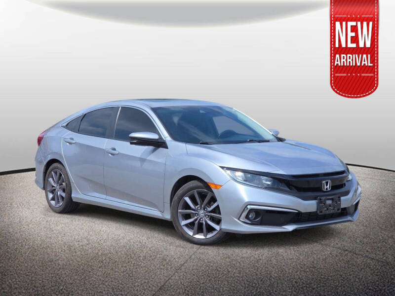 2021 Honda Civic for sale at Auto Center of Columbus in Columbus OH