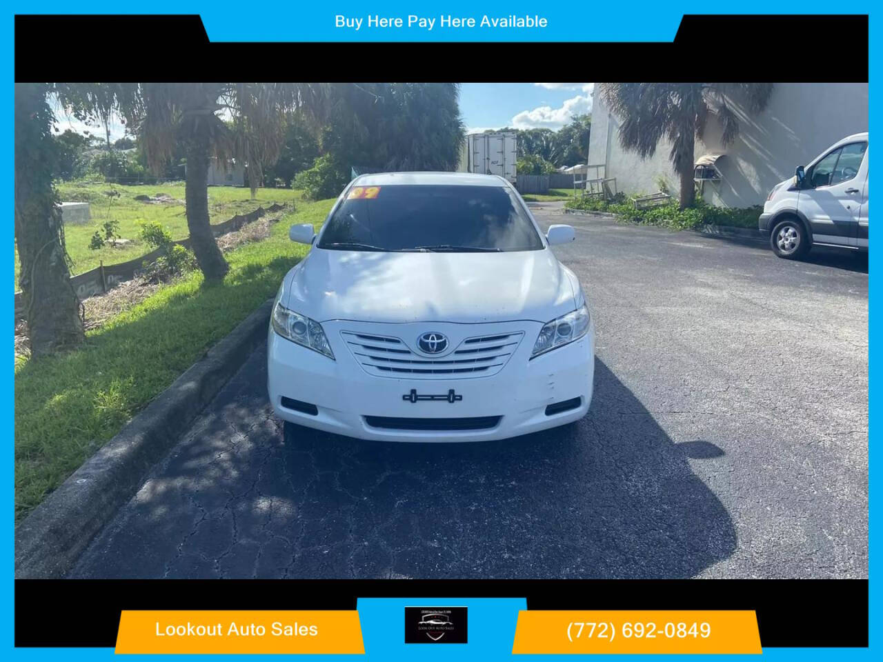 2009 Toyota Camry for sale at Lookout Auto Sales in Stuart, FL