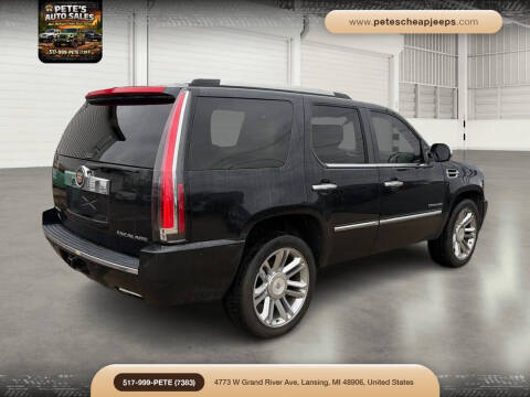 2013 Cadillac Escalade Platinum Edition