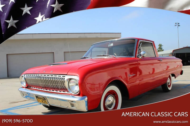 1962 Ford Ranchero for sale at American Classic Cars in La Verne CA