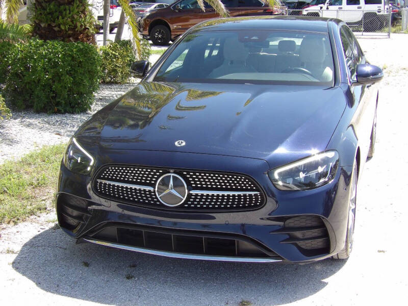 Used 2022 Mercedes-Benz E-Class E350 with VIN W1KZF8DB6NB038947 for sale in Fort Myers, FL