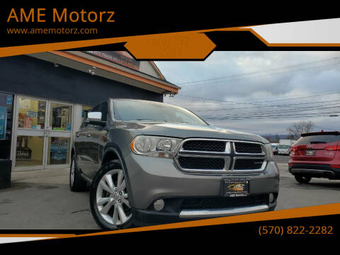 2011 Dodge Durango for sale at AME Motorz in Wilkes Barre PA