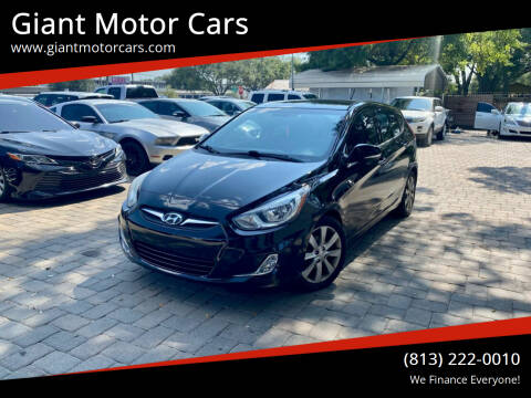 2013 Hyundai Accent for sale at Giant Motor Cars in Tampa FL