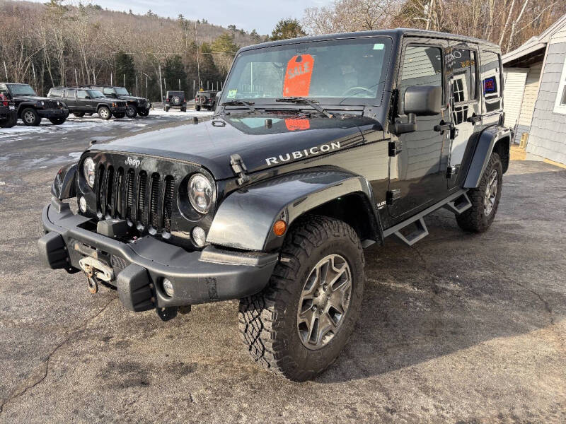 2015 Jeep Wrangler Unlimited for sale at Route 4 Motors INC in Epsom NH